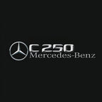 LUCI PROIETTORI LOGO MERCEDES BENZ Nr.03 (quantità 1 = 1 set / 2 luci porta)