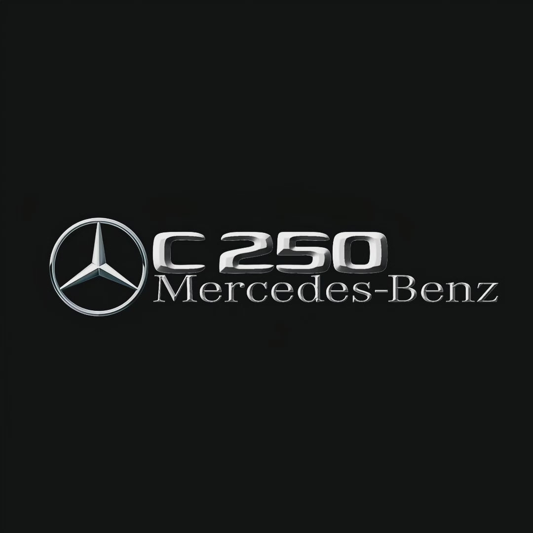 LUCI PROIETTORI LOGO MERCEDES BENZ Nr.03 (quantità 1 = 1 set / 2 luci porta)