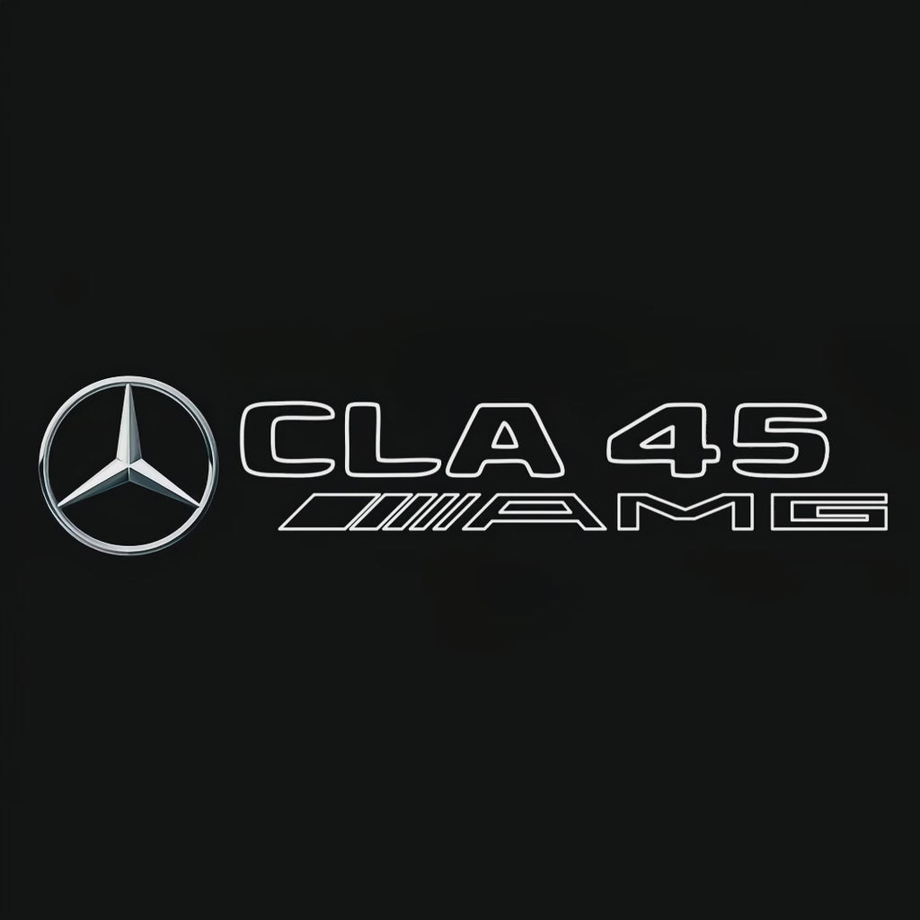 أضواء بروجكتور شعار MERCEDES BENZ رقم 03 (الكمية 1 = 1 مجموعة / 2 أضواء باب)
