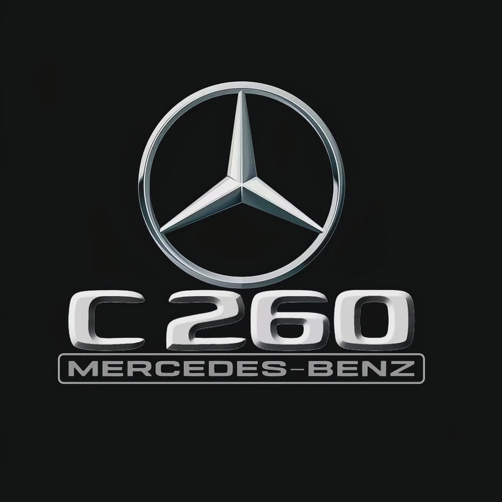 MERCEDES BENZ LOGO PROJECTOT LIGHTS Nr.03 (Menge 1 = 1 Sätze/2 Türleuchten)