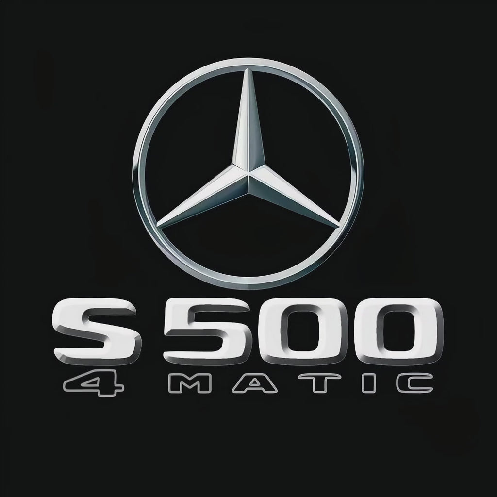 أضواء بروجكتور شعار MERCEDES BENZ رقم 03 (الكمية 1 = 1 مجموعة / 2 أضواء باب)