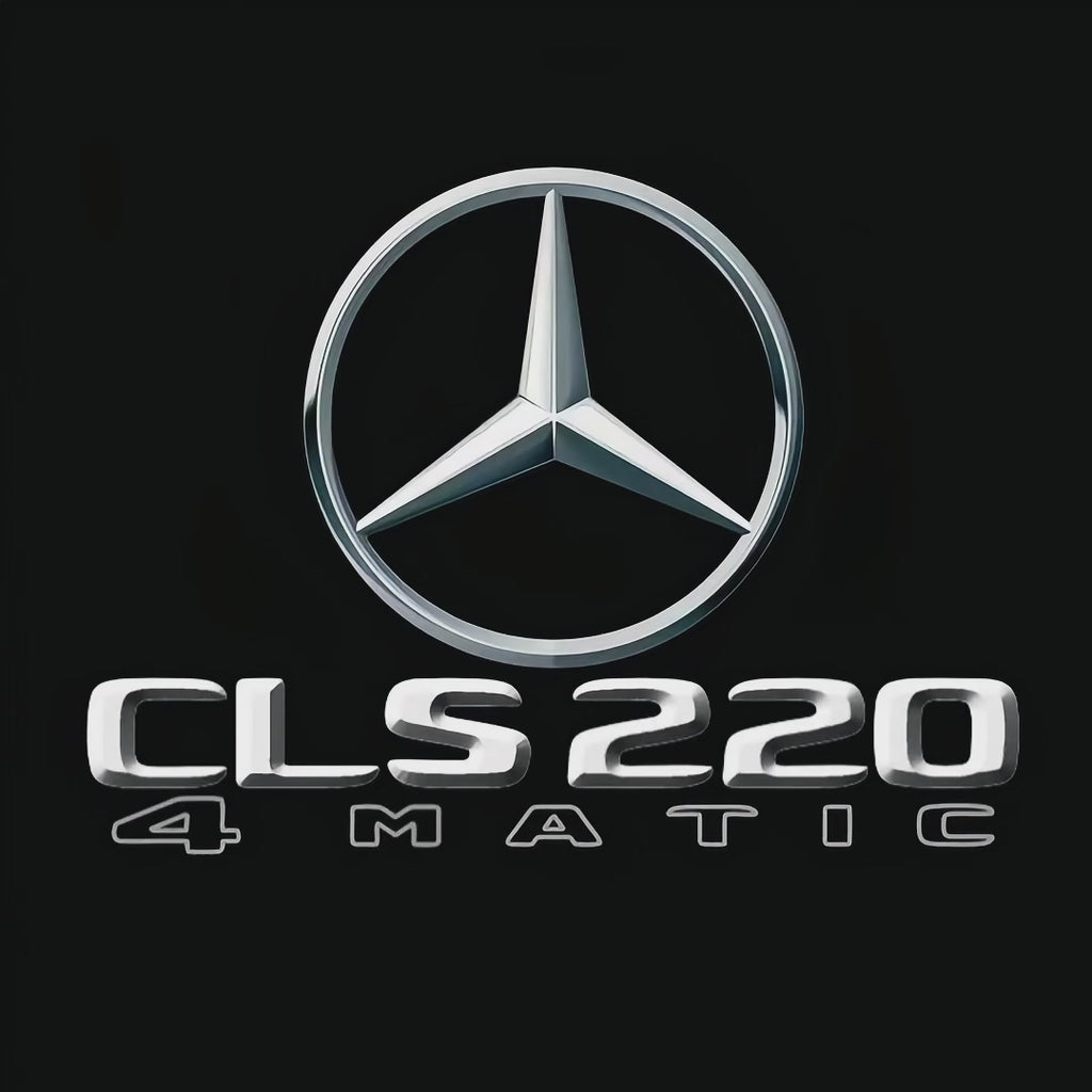 أضواء بروجكتور شعار MERCEDES BENZ رقم 03 (الكمية 1 = 1 مجموعة / 2 أضواء باب)