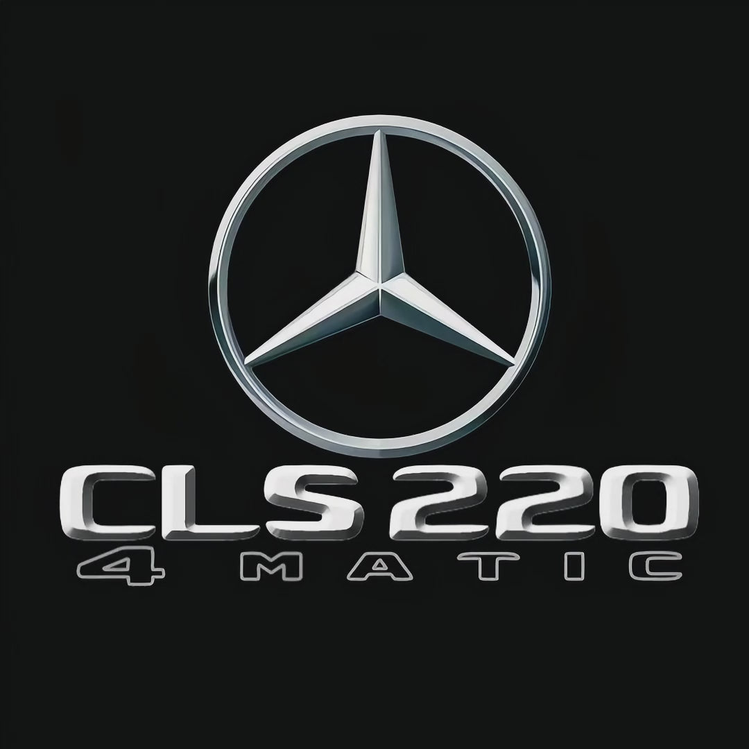 أضواء بروجكتور شعار MERCEDES BENZ رقم 03 (الكمية 1 = 1 مجموعة / 2 أضواء باب)