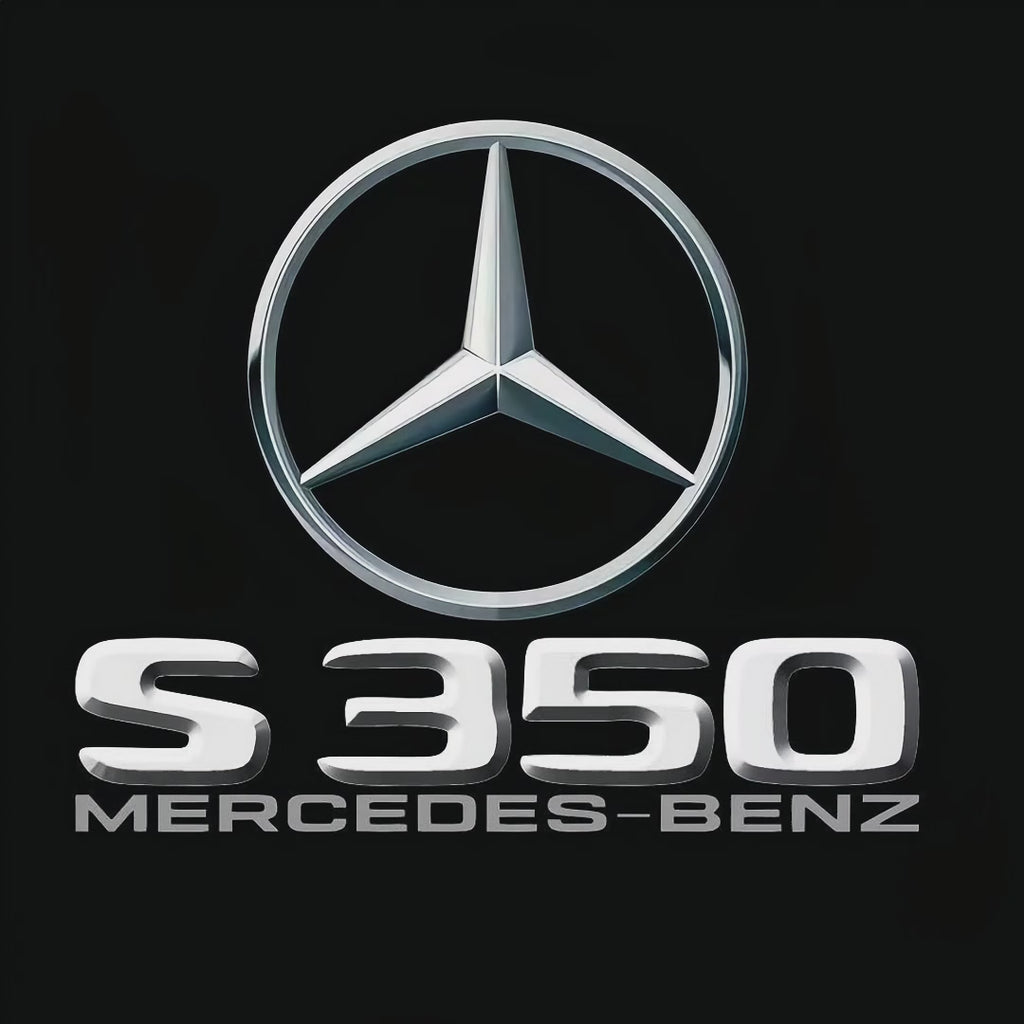 أضواء بروجكتور شعار MERCEDES BENZ رقم 03 (الكمية 1 = 1 مجموعة / 2 أضواء باب)