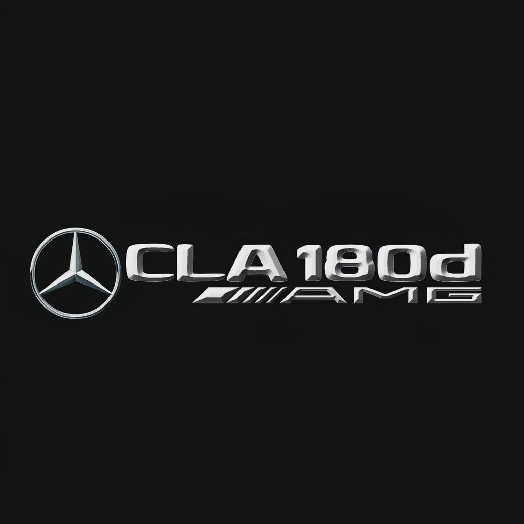 LUCI PROIETTORI LOGO MERCEDES BENZ Nr.03 (quantità 1 = 1 set / 2 luci porta)