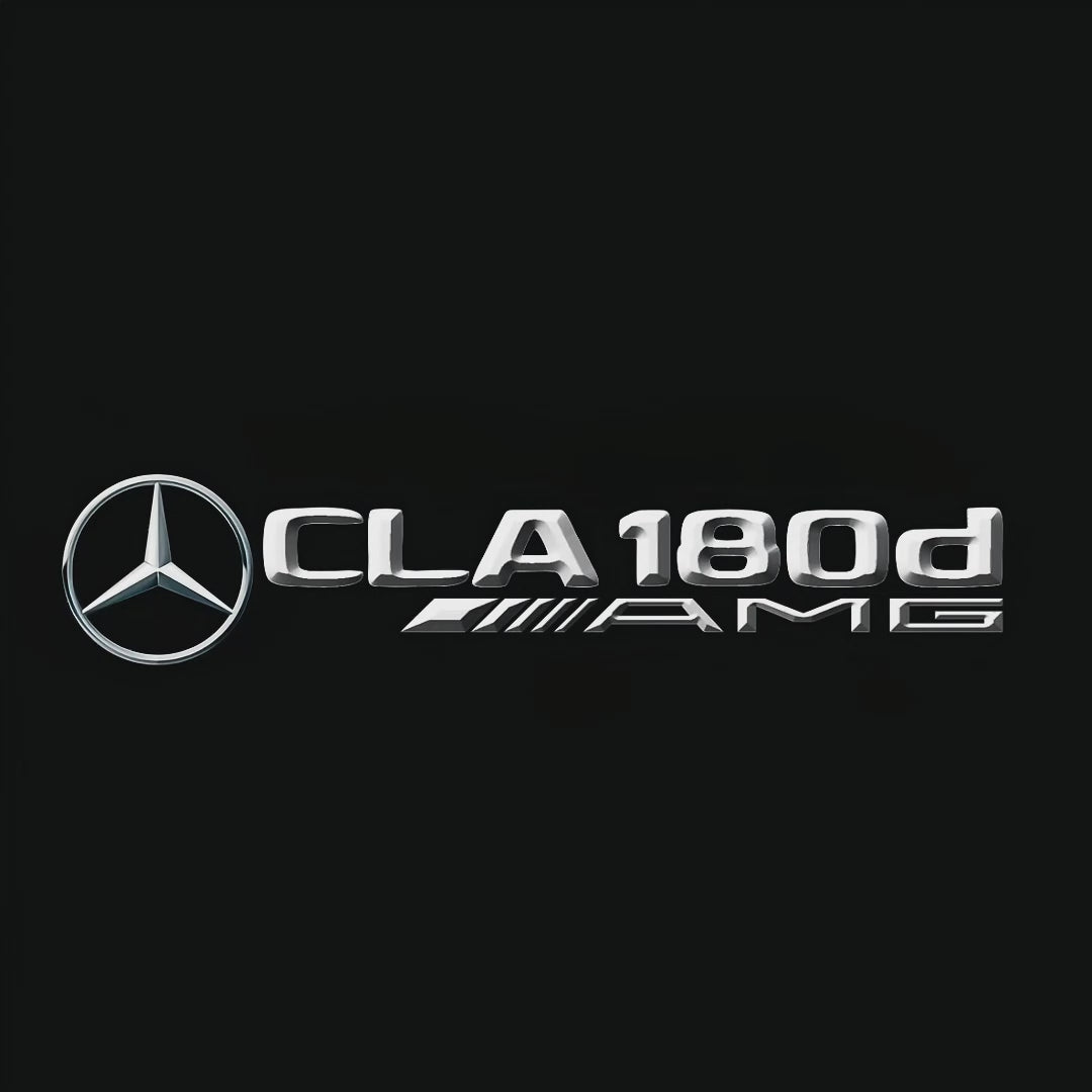 LUCI PROIETTORI LOGO MERCEDES BENZ Nr.03 (quantità 1 = 1 set / 2 luci porta)
