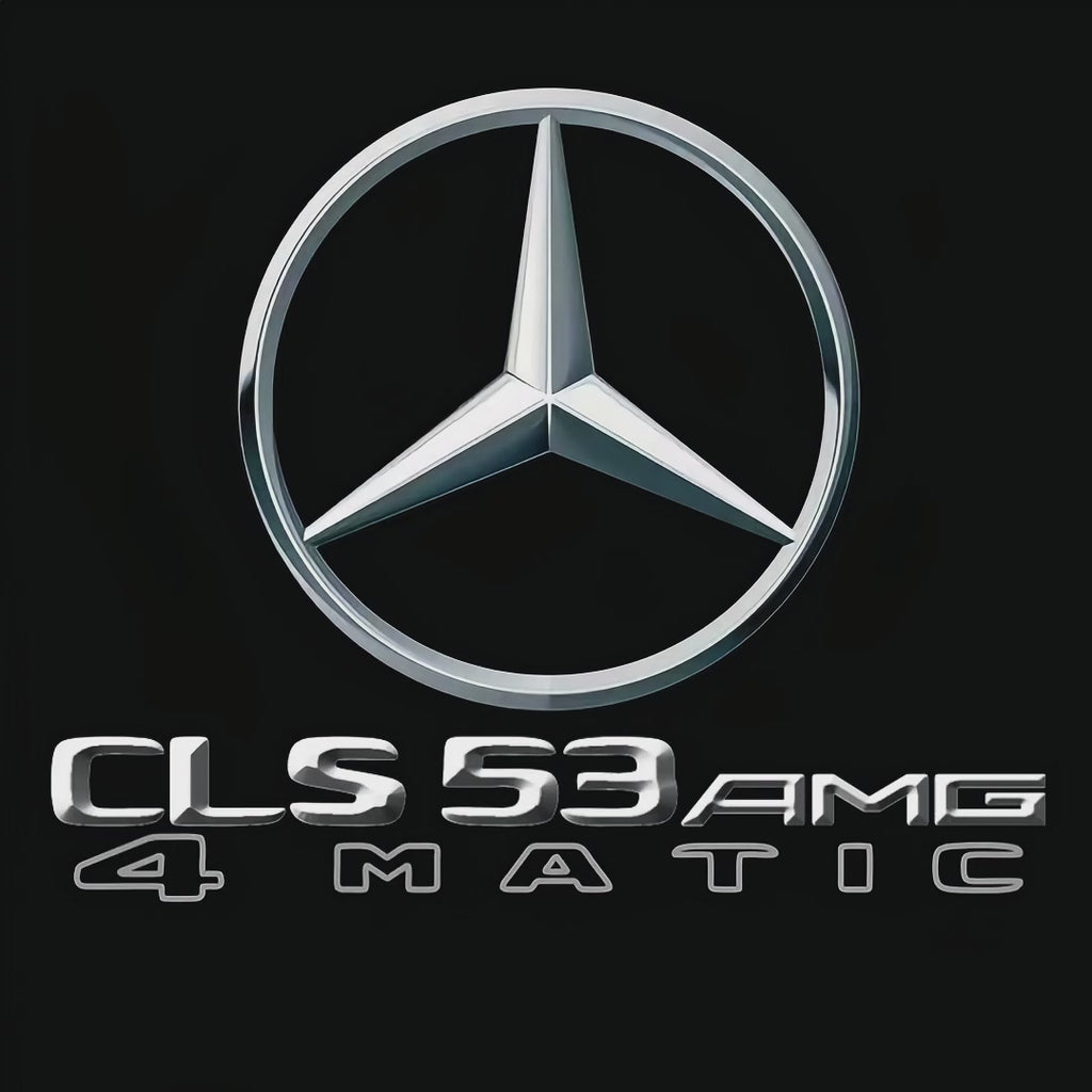 أضواء بروجكتور شعار MERCEDES BENZ رقم 03 (الكمية 1 = 1 مجموعة / 2 أضواء باب)