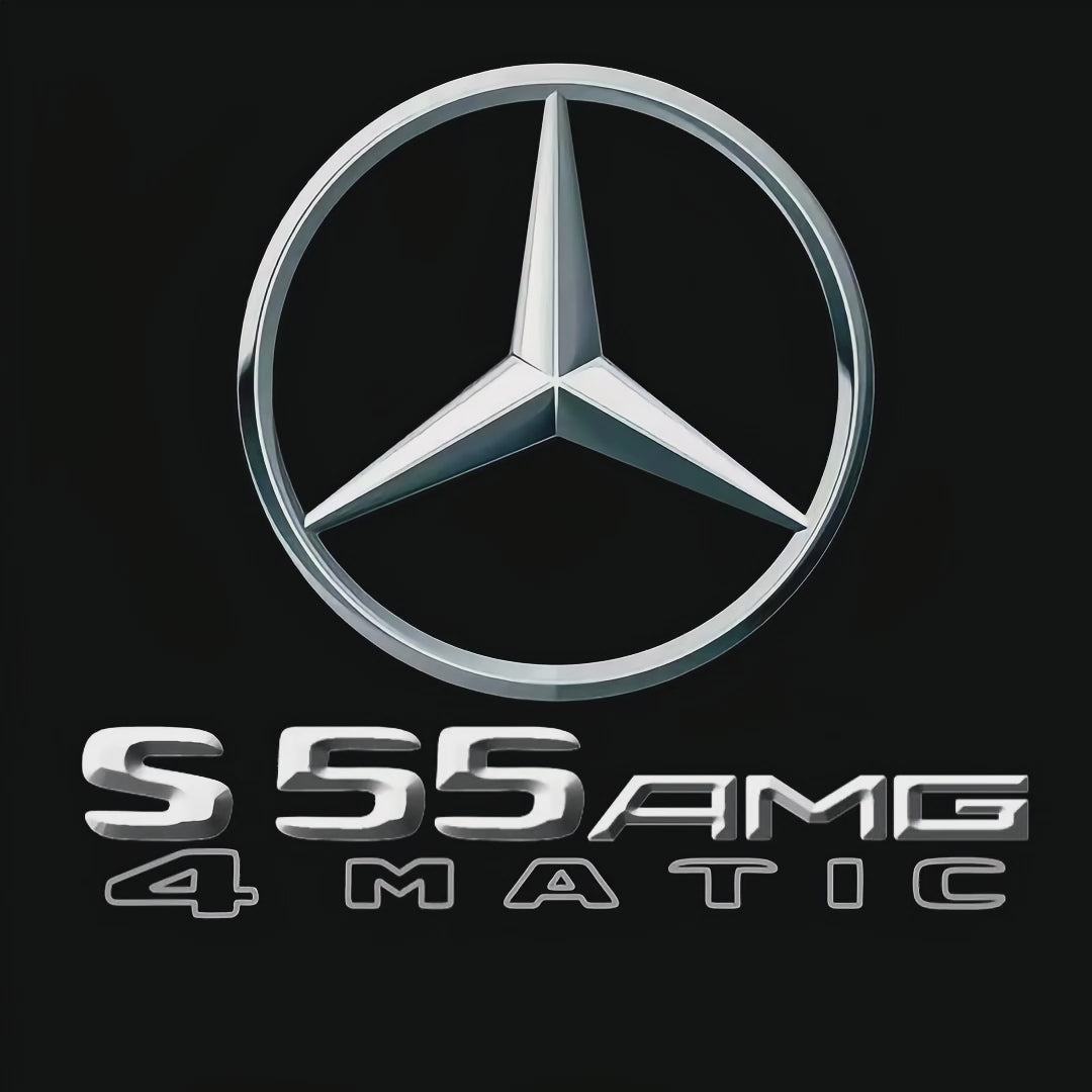 MERCEDES BENZ LOGO PROJECTOT LIGHTS Nr.03 (Menge 1 = 1 Sätze/2 Türleuchten)