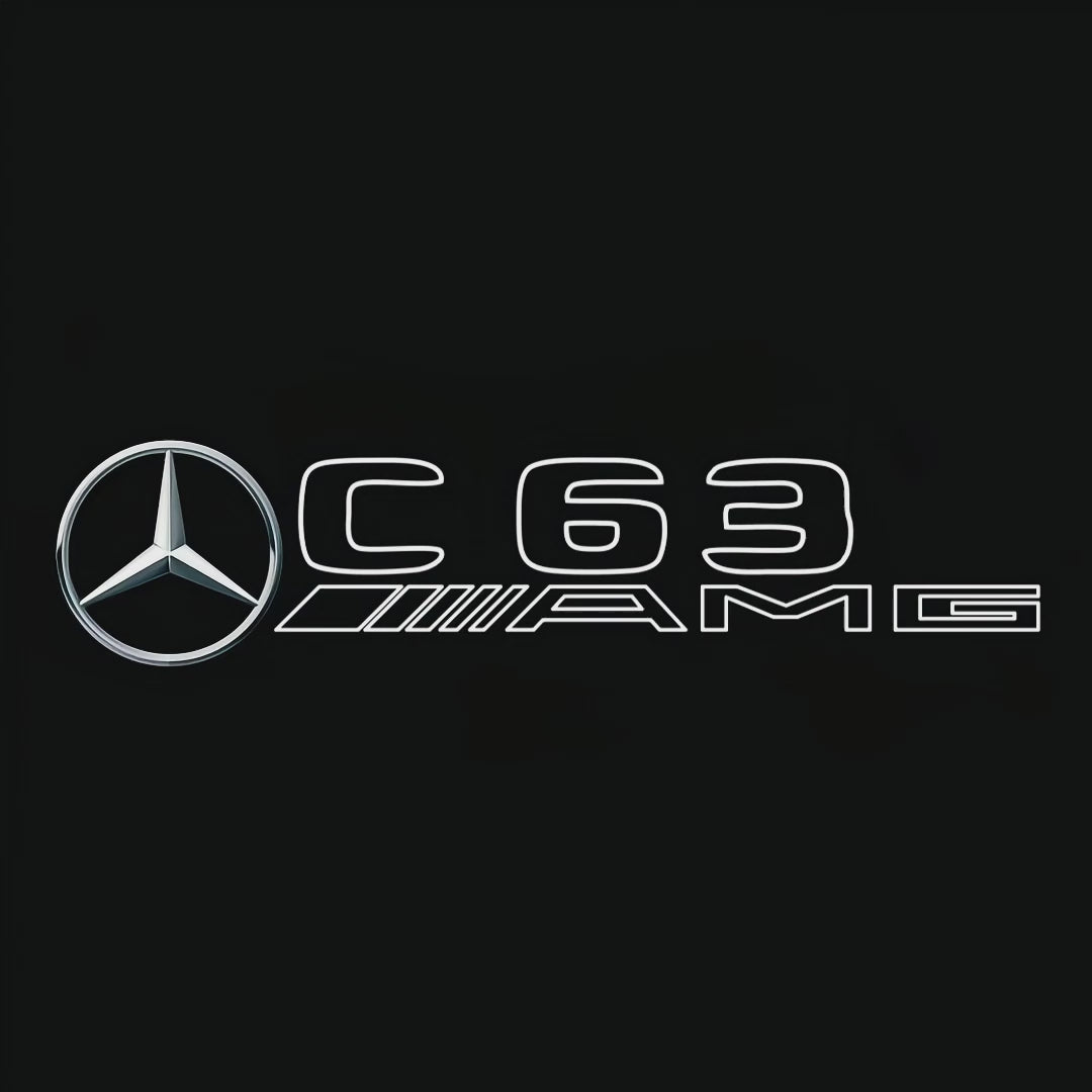 LUCI PROIETTORI LOGO MERCEDES BENZ Nr.03 (quantità 1 = 1 set / 2 luci porta)