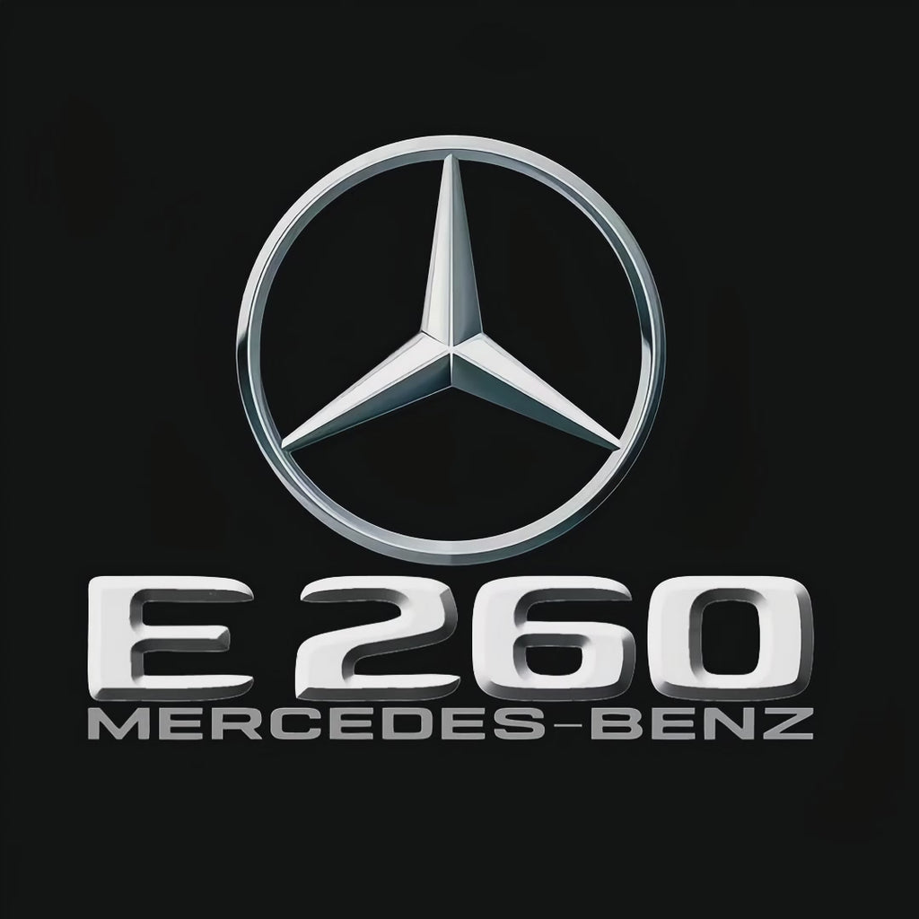 أضواء بروجكتور شعار MERCEDES BENZ رقم 03 (الكمية 1 = 1 مجموعة / 2 أضواء باب)
