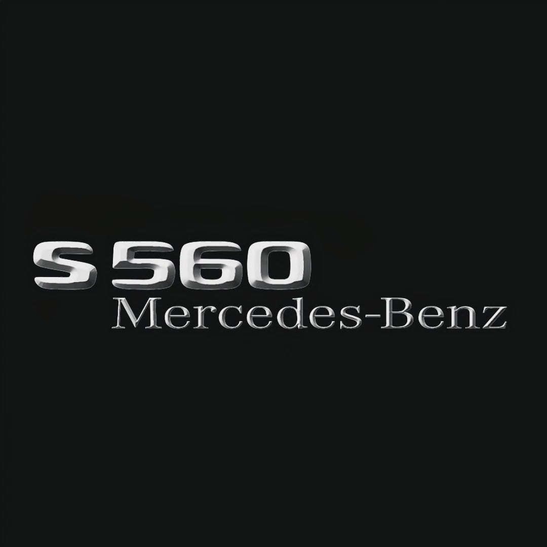 أضواء بروجكتور شعار MERCEDES BENZ رقم 03 (الكمية 1 = 1 مجموعة / 2 أضواء باب)