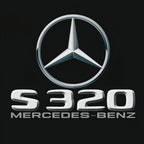 أضواء بروجكتور شعار MERCEDES BENZ رقم 03 (الكمية 1 = 1 مجموعة / 2 أضواء باب)