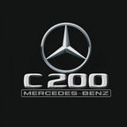 LUCI PROIETTORI LOGO MERCEDES BENZ Nr.03 (quantità 1 = 1 set / 2 luci porta)