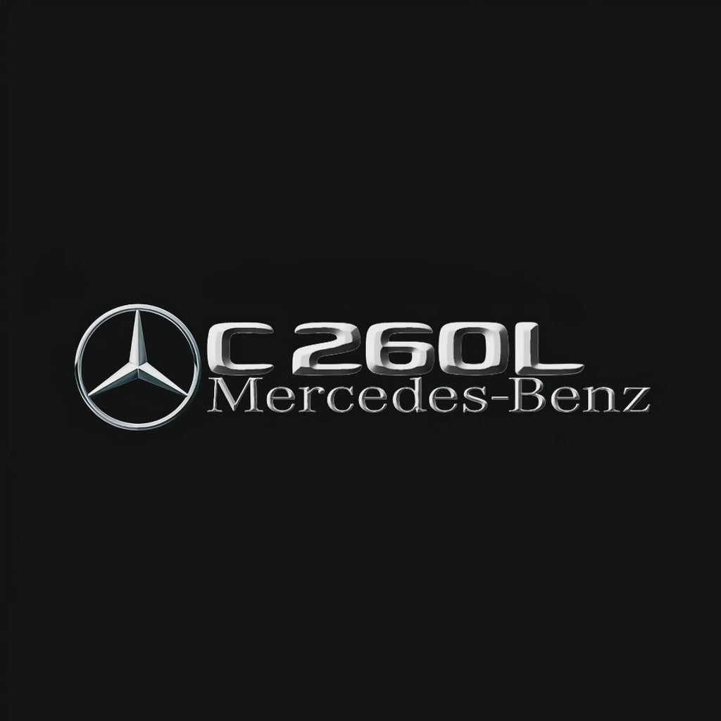 LUCI PROIETTORI LOGO MERCEDES BENZ Nr.03 (quantità 1 = 1 set / 2 luci porta)