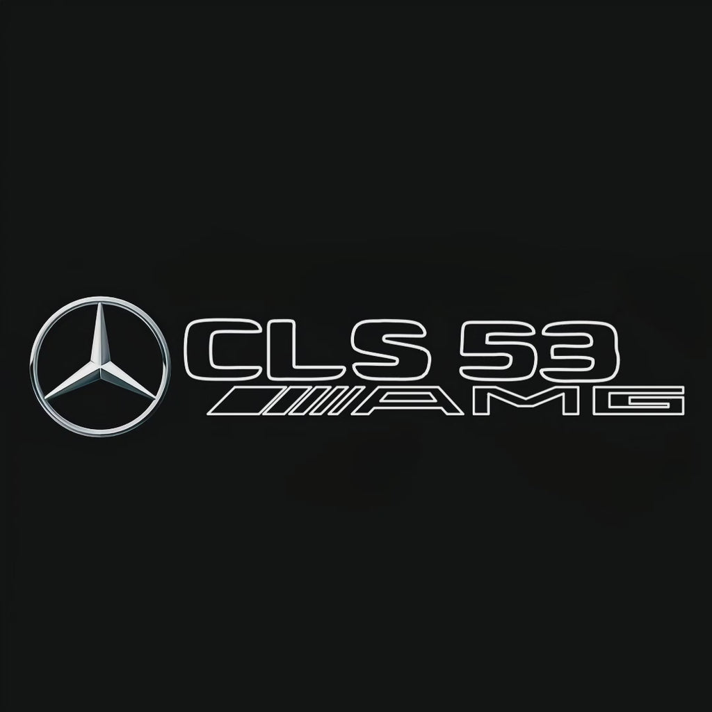 أضواء بروجكتور شعار MERCEDES BENZ رقم 03 (الكمية 1 = 1 مجموعة / 2 أضواء باب)