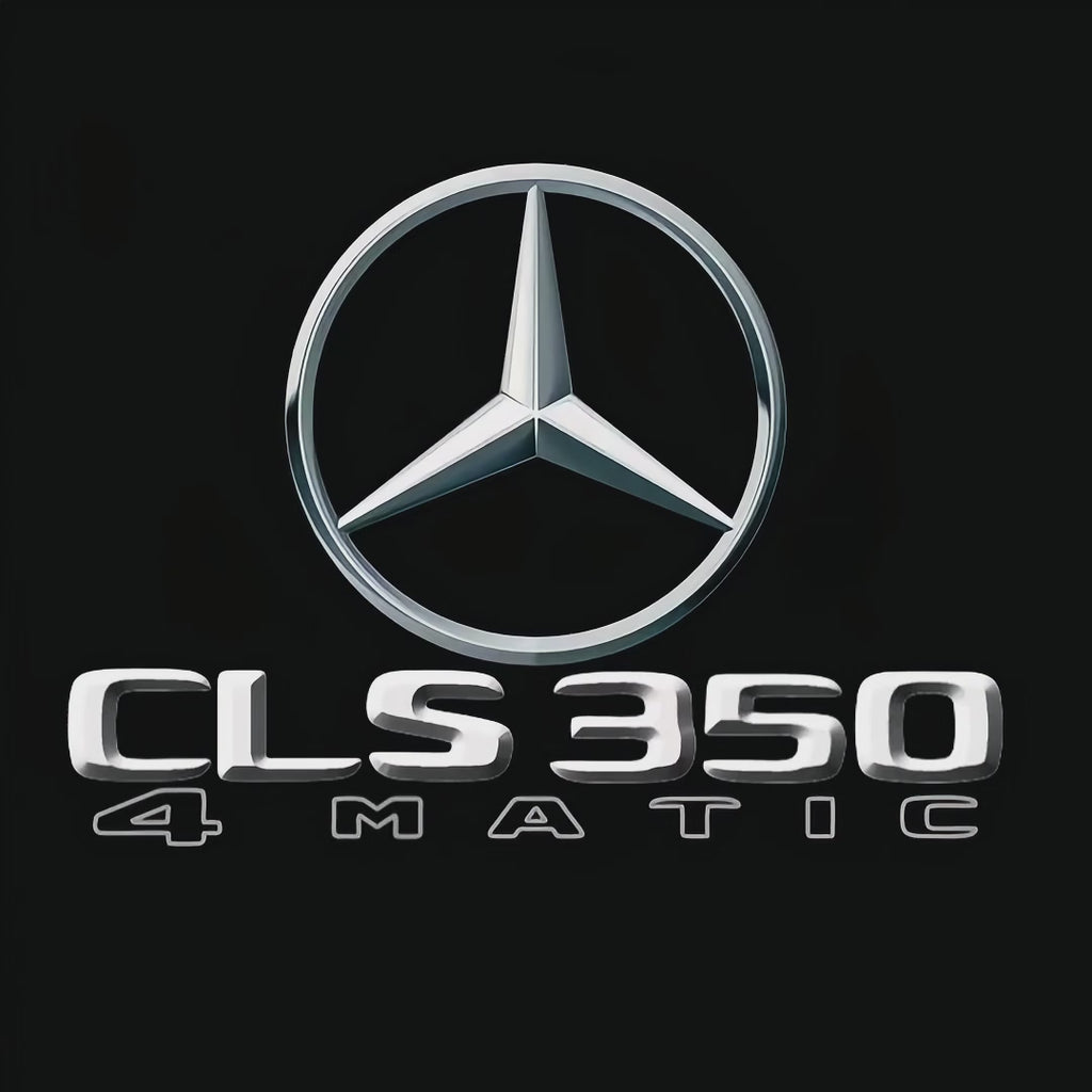 أضواء بروجكتور شعار MERCEDES BENZ رقم 03 (الكمية 1 = 1 مجموعة / 2 أضواء باب)