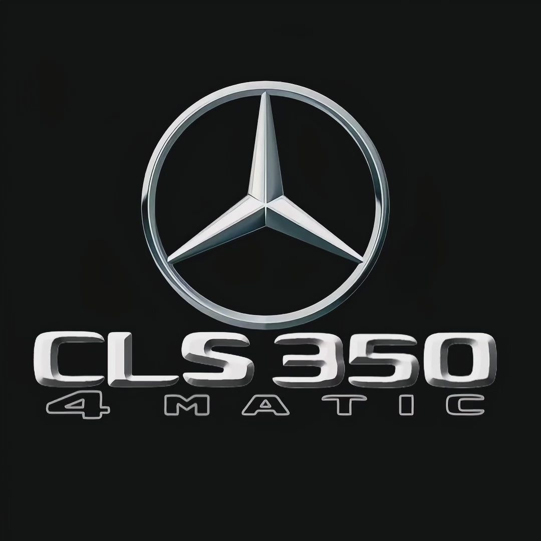 أضواء بروجكتور شعار MERCEDES BENZ رقم 03 (الكمية 1 = 1 مجموعة / 2 أضواء باب)