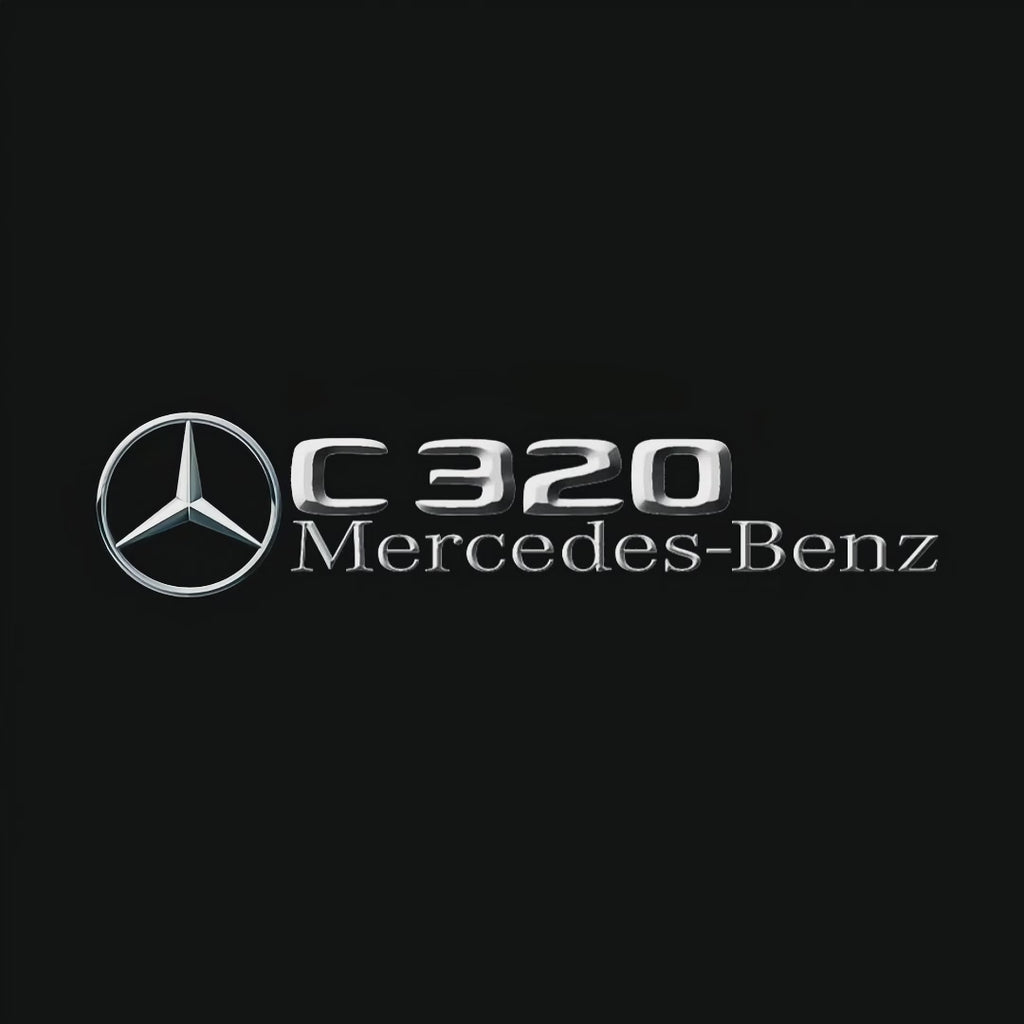 LUCI PROIETTORI LOGO MERCEDES BENZ Nr.03 (quantità 1 = 1 set / 2 luci porta)
