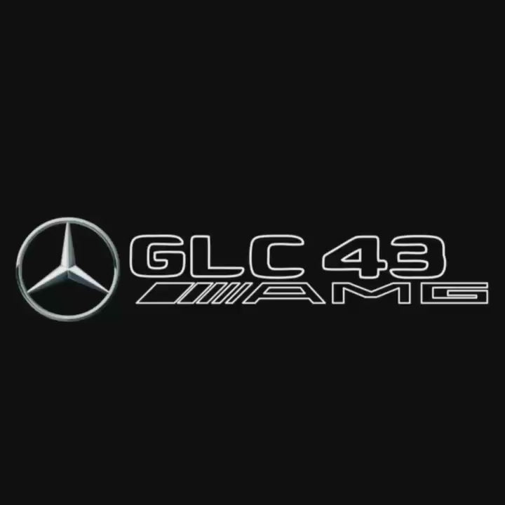 أضواء بروجكتور شعار MERCEDES BENZ رقم 03 (الكمية 1 = 1 مجموعة / 2 أضواء باب)