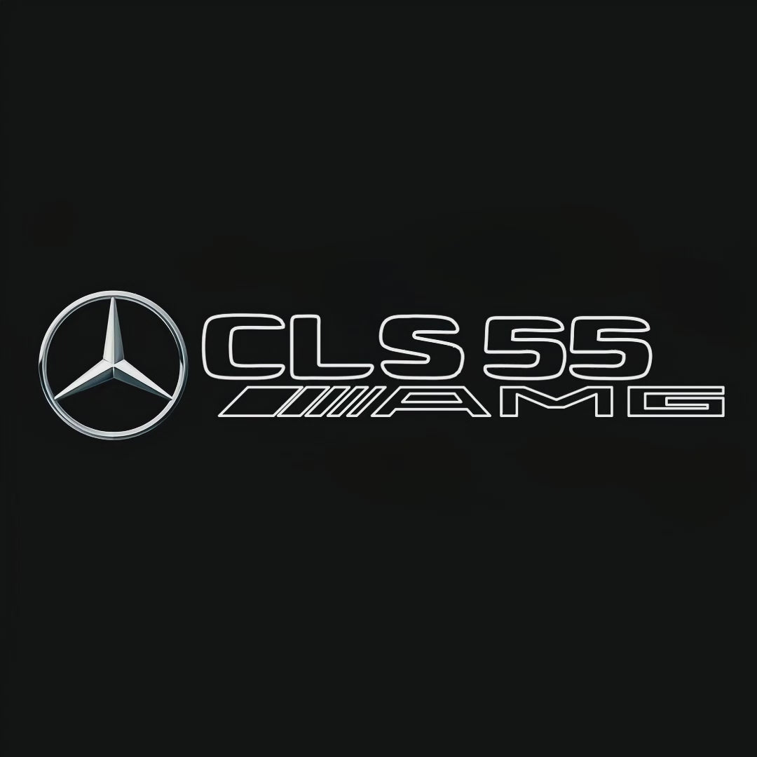 أضواء بروجكتور شعار MERCEDES BENZ رقم 03 (الكمية 1 = 1 مجموعة / 2 أضواء باب)