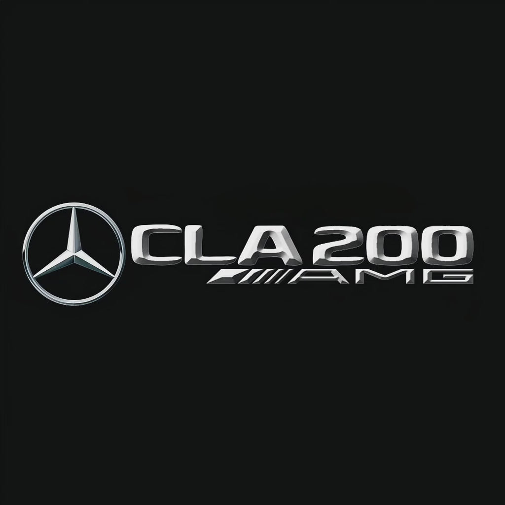 أضواء بروجكتور شعار MERCEDES BENZ رقم 03 (الكمية 1 = 1 مجموعة / 2 أضواء باب)