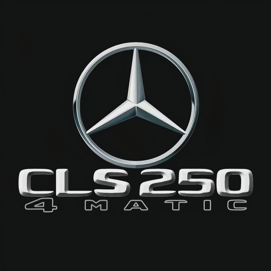 أضواء بروجكتور شعار MERCEDES BENZ رقم 03 (الكمية 1 = 1 مجموعة / 2 أضواء باب)