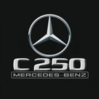 LUCI PROIETTORI LOGO MERCEDES BENZ Nr.03 (quantità 1 = 1 set / 2 luci porta)