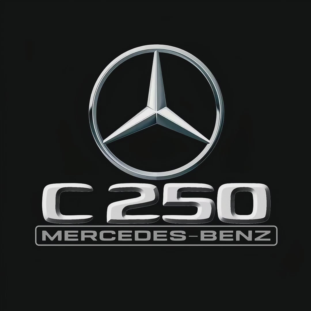 LUCI PROIETTORI LOGO MERCEDES BENZ Nr.03 (quantità 1 = 1 set / 2 luci porta)