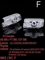 BRZ LOGO PROJECROTR LUCI Nr. 03 (quantità 1 = 1 set / 2 luci di portello)
