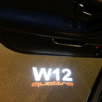 Audi logo projection Light No. 75 (qty. 1 = 2 logo film / 2 Door Lights)