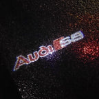 AUDI LOGO PROJECTOT LIGHTS Nr.94 (quantité 1 = 2 Logo Films /2 feux de porte)