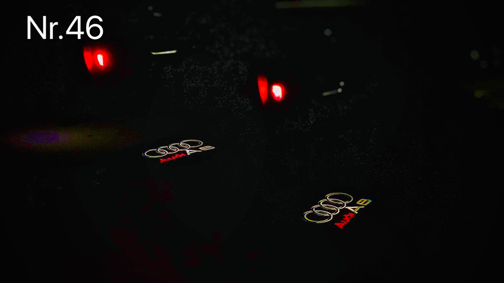 Insignia LOGO PROJECTOT LIGHTS Nr.19 (quantità 1 = 2 Logo Films /2 luci porta