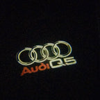 PROJECTEUR AUDI LOGO LIGHTS Nr.48 (quantité 1 = 2 Logo Films / 2 portes lumières)
