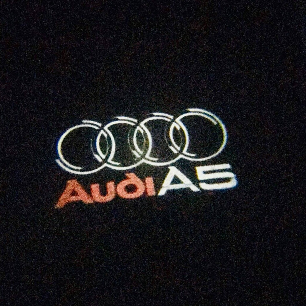 AUDI LOGO PROJECTOT LIGHTS Nr.43 (quantità 1 = 2 Logo Films /2 luci porta)