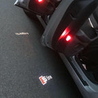 AUDI LOGO PROJECTOT LIGHTS Nr.100 (quantità 1 = 2 Logo Films /2 luci porta)