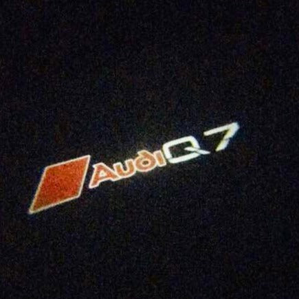 LAMPES DE PROJECTEUR AUDI LOGO Nr.82 (quantité 1 = 2 films de logo / 2 lumières de porte)