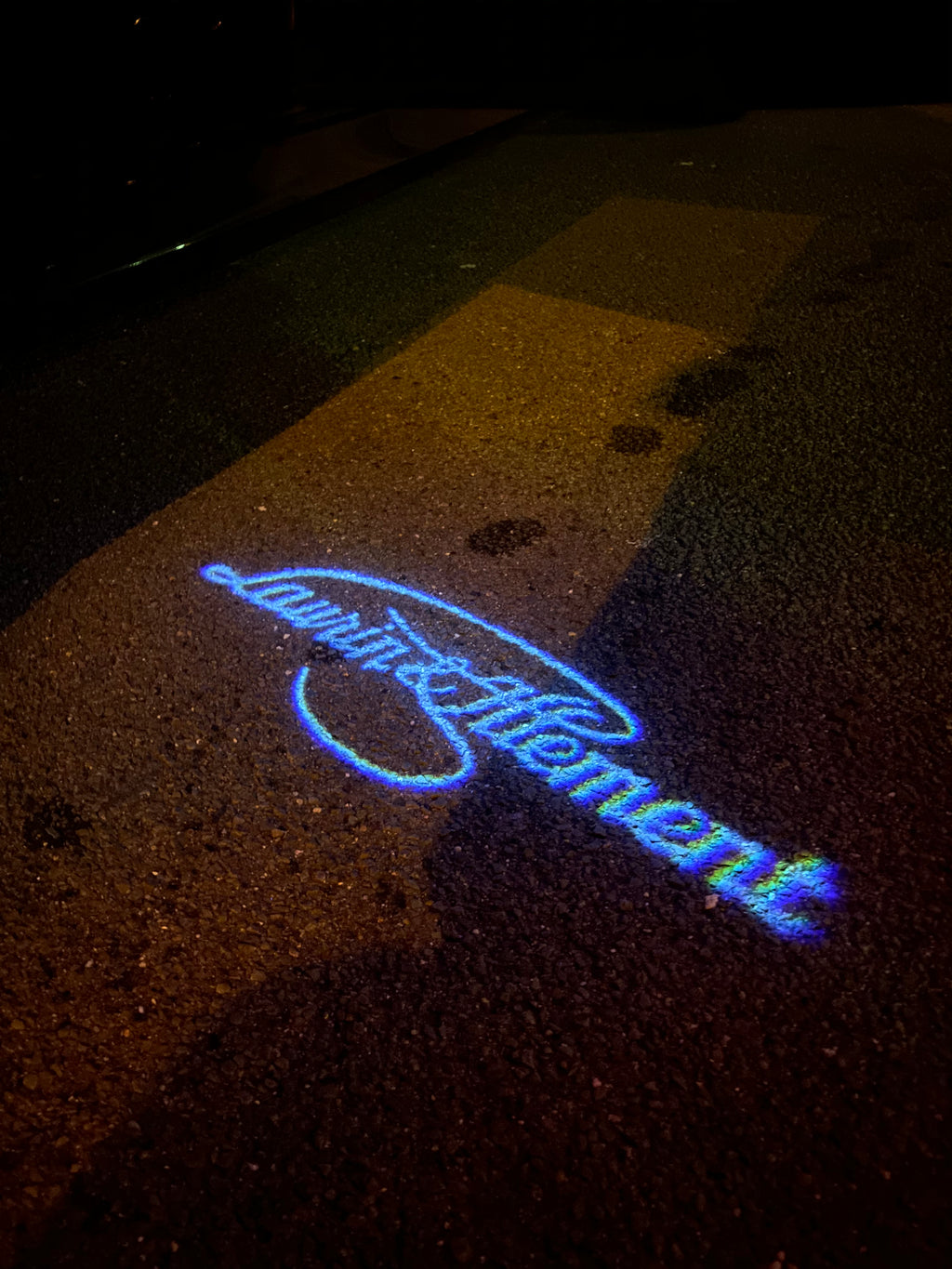 SKODA Laurin & Klement LOGO LOGO PROJECTOR LIGHTS Nr.19 (quantité 1 = 2 Logo Films / 2 portes lumières)
