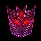 Transformers Logo door lights Nr.263  (quantity 1 = 2 Logo Films /2 door lights）Movie Series Logo