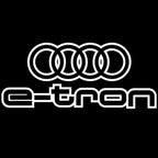 AUDI LOGO PROJECTOT LIGHTS Nr.19 (quantità 1 = 2 Logo Films /2 luci porta)