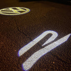 Feux de porte Volkswagen R Logo Nr. 152 (quantité 1 = 2 film de logo / 2 lumières de porte)