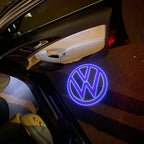 Volkswagen Door lights Logo Nr. 161 (cantidad 1 = 2 películas con logotipo / 2 luces de puerta)