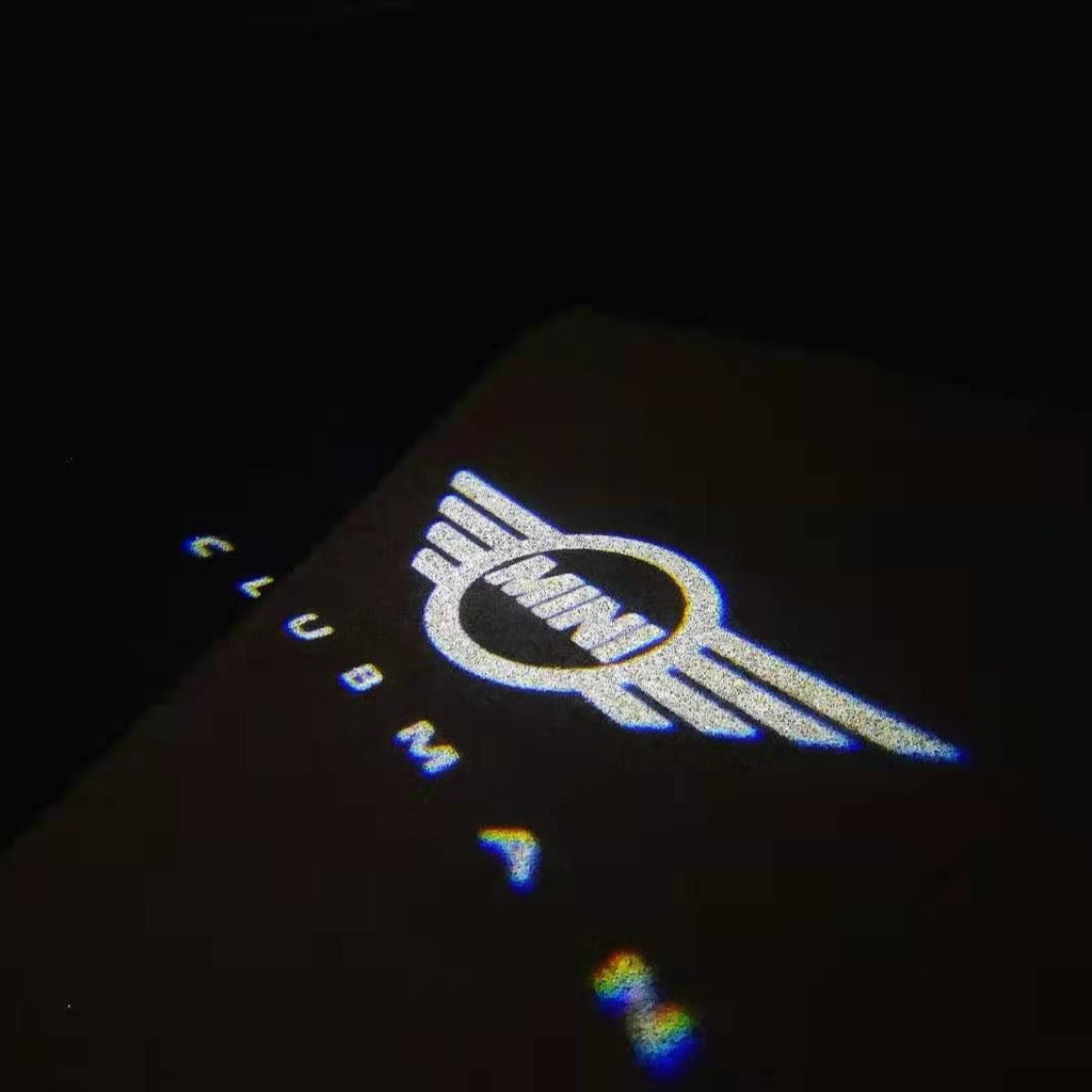 CLUBMAN LOGO PROJECROTR LIGHTS Nr.137 (Menge 1 = 2 Logo Film / 2 Türleuchten)