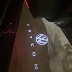 Volkswagen Arteon Luces de puerta Logo Nr. 84 (cantidad 1 = 2 películas con logotipo / 2 luces de puerta）
