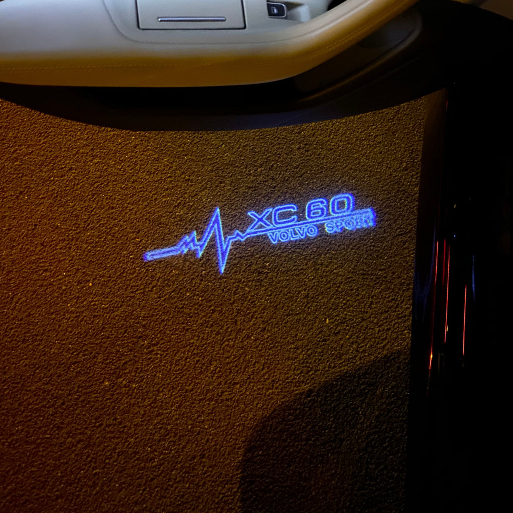 XC 60 LOGO PROJECROTR LIGHTS Nr.43 (quantité 1 = 2 Logo Film / 2 feux de porte)