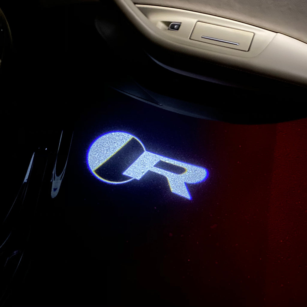 LUCES DE PROYECTOR LOGO JAGUAR Nr.33 (cantidad 1 = 1 juegos / 2 luces de puerta)