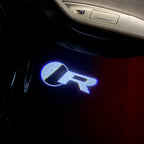 LUCES DE PROYECTOR LOGO JAGUAR Nr.33 (cantidad 1 = 1 juegos / 2 luces de puerta)