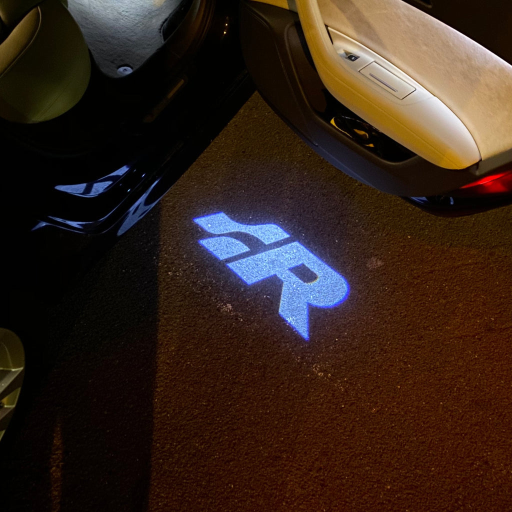 Volkswagen door LAMP R logo No. 156 (Number 1 = 2 logotipos Film / 2 door LAMP)