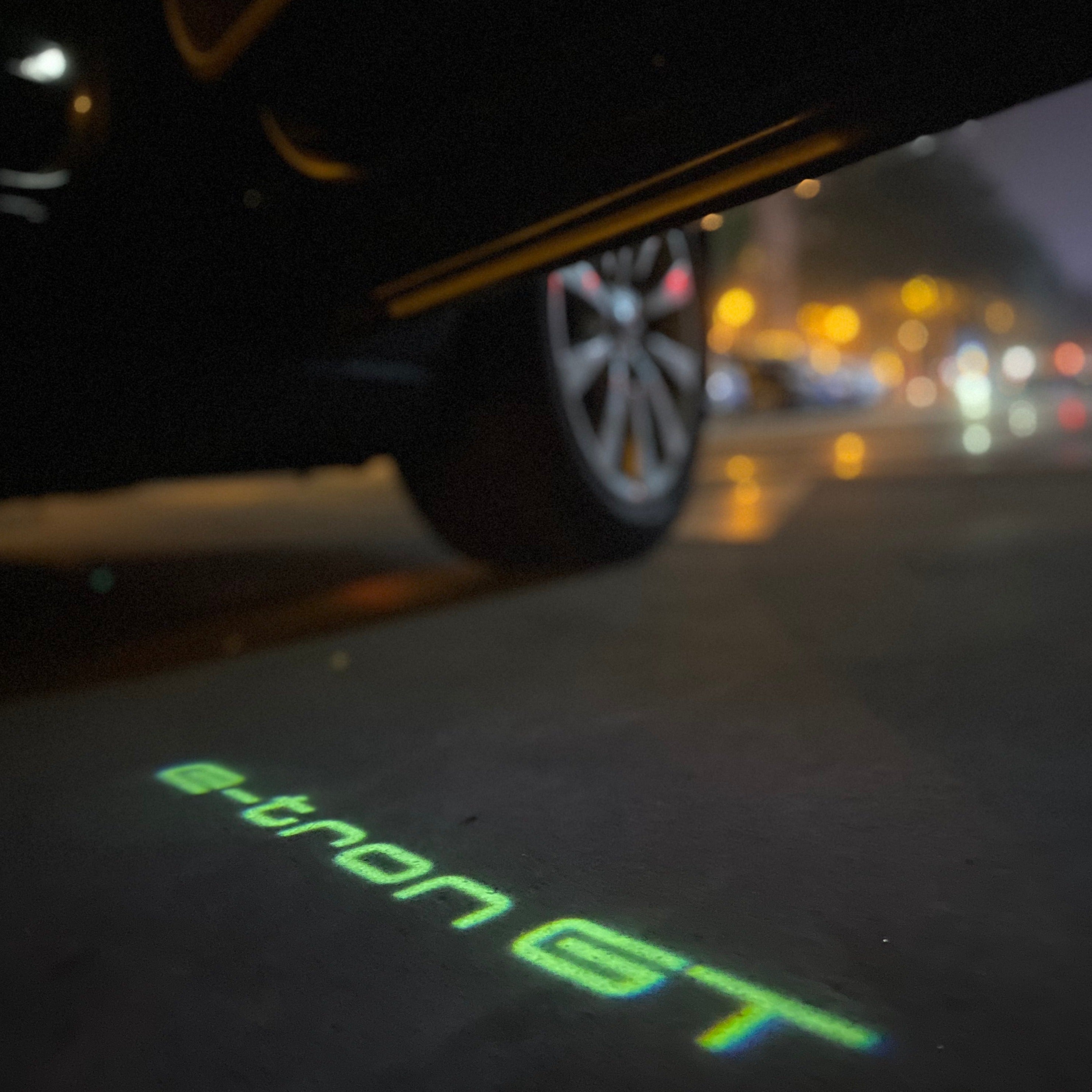 AUDI LOGO PROJECTOT LIGHTS Nr.19 (quantità 1 = 2 Logo Films /2 luci porta)