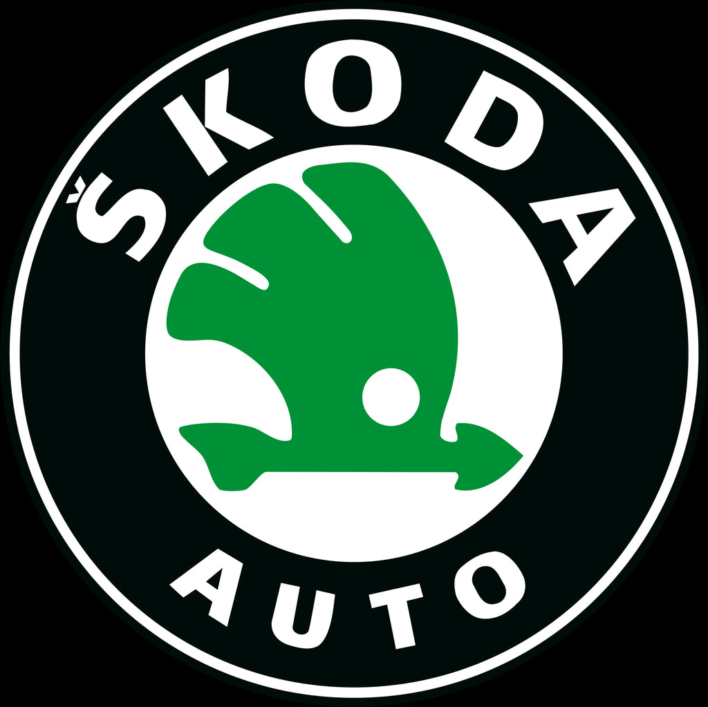 SKODA LOGO PROJECTOT LIGHTS Nr.81 (quantité 1 = 2 Logo Film / 2 feux de porte)