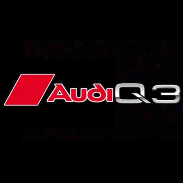 AUDI LOGO PROJECTOT LIGHTS Nr.90 (Menge 1 = 2 Logofolien /2 Türleuchten)